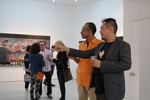 Opening Reception for Chow Chun Fai, 'Chow Chun Fai,' Eli Klein Gallery, New York (8 September 2018). Courtesy Asia Contemporary Art Week.